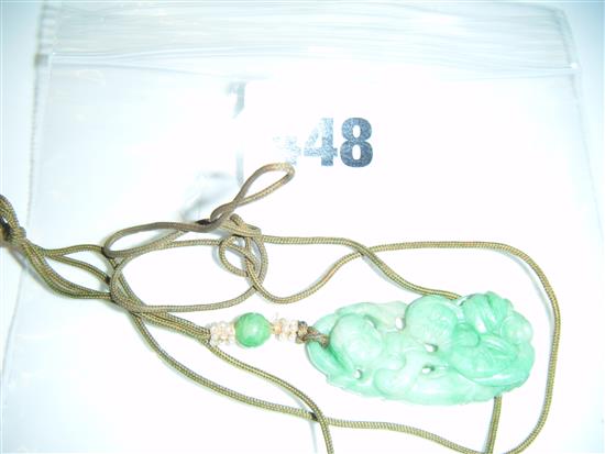 Jade pendant